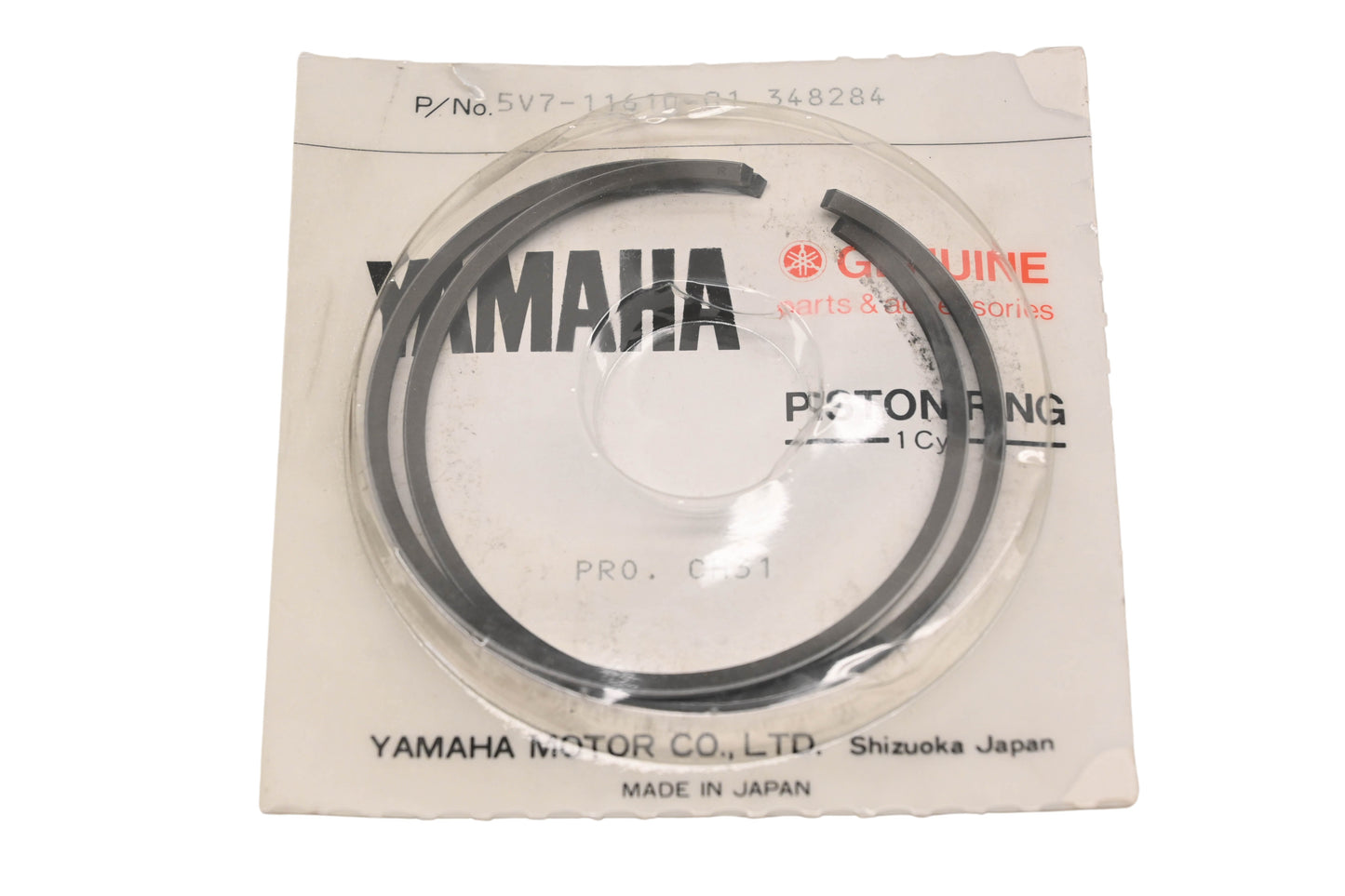 New OEM Yamaha 5V7-11610-01-00 Piston Ring Kit NOS