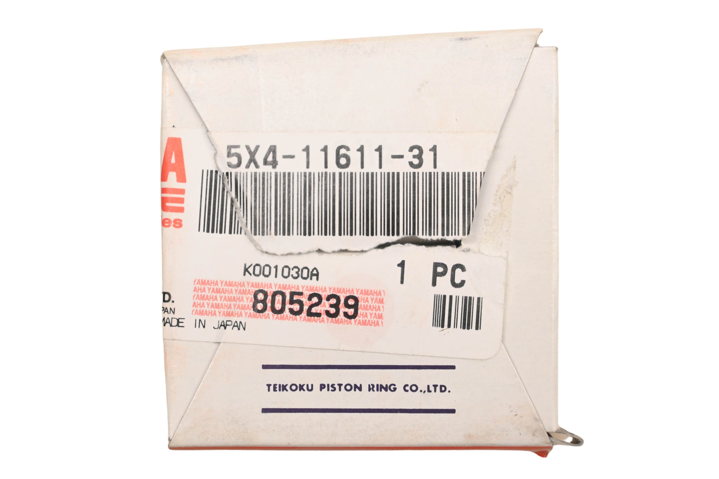 New OEM Yamaha 5X4-11611-31-00 Piston Ring NOS