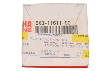 New OEM Yamaha 5X3-11611-00-00 Piston Ring NOS