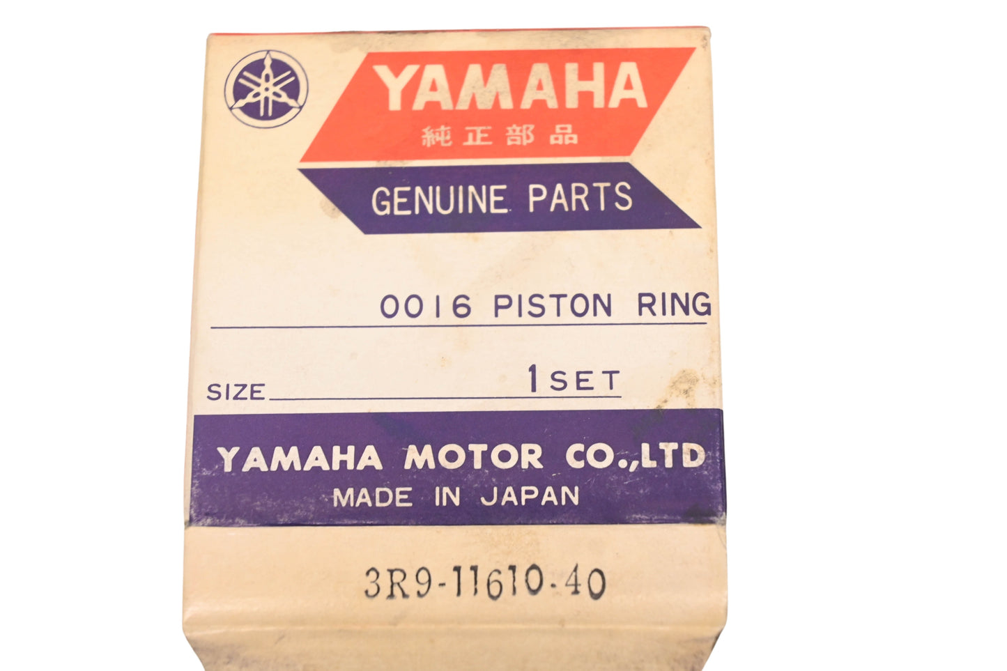 New OEM Yamaha 3R9-11610-40-00 Piston Ring Kit NOS