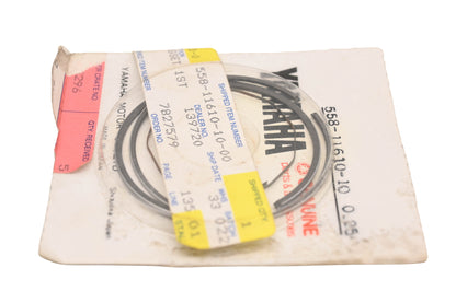 New OEM Yamaha 558-11610-10-00 Piston Ring Kit NOS