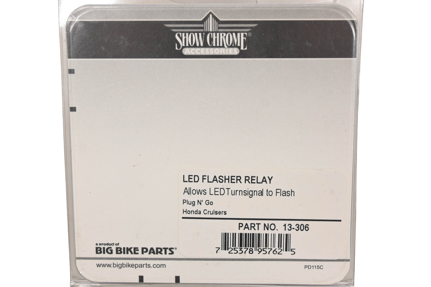 Show Chrome 13-306 LED Flasher Relay Kit NOS