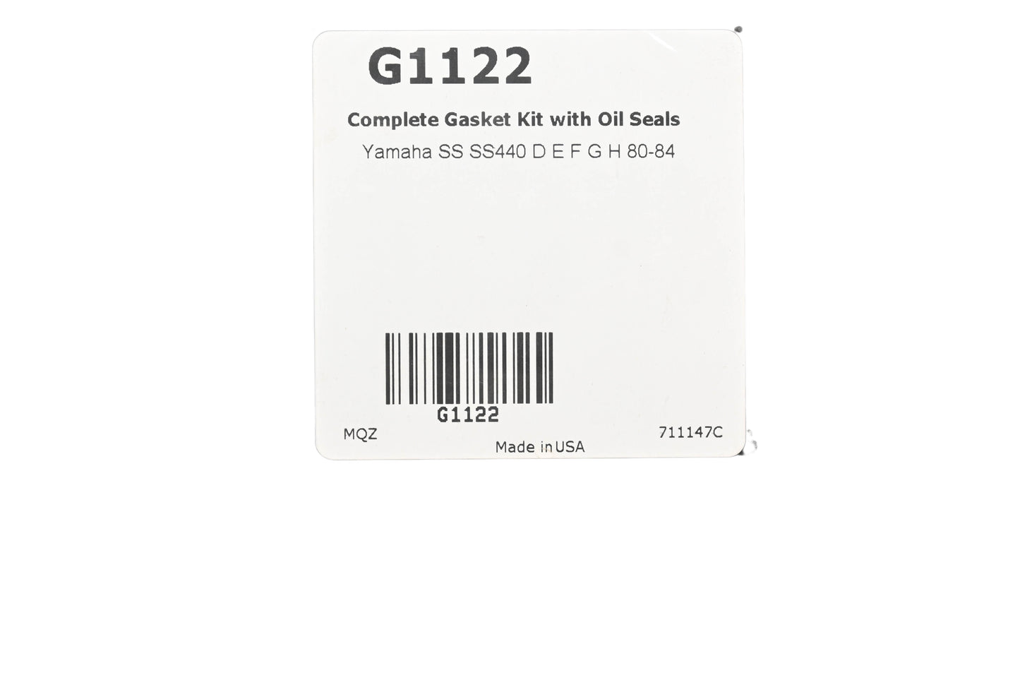 Winderosa G1122 Gasket & Seal Kit NOS