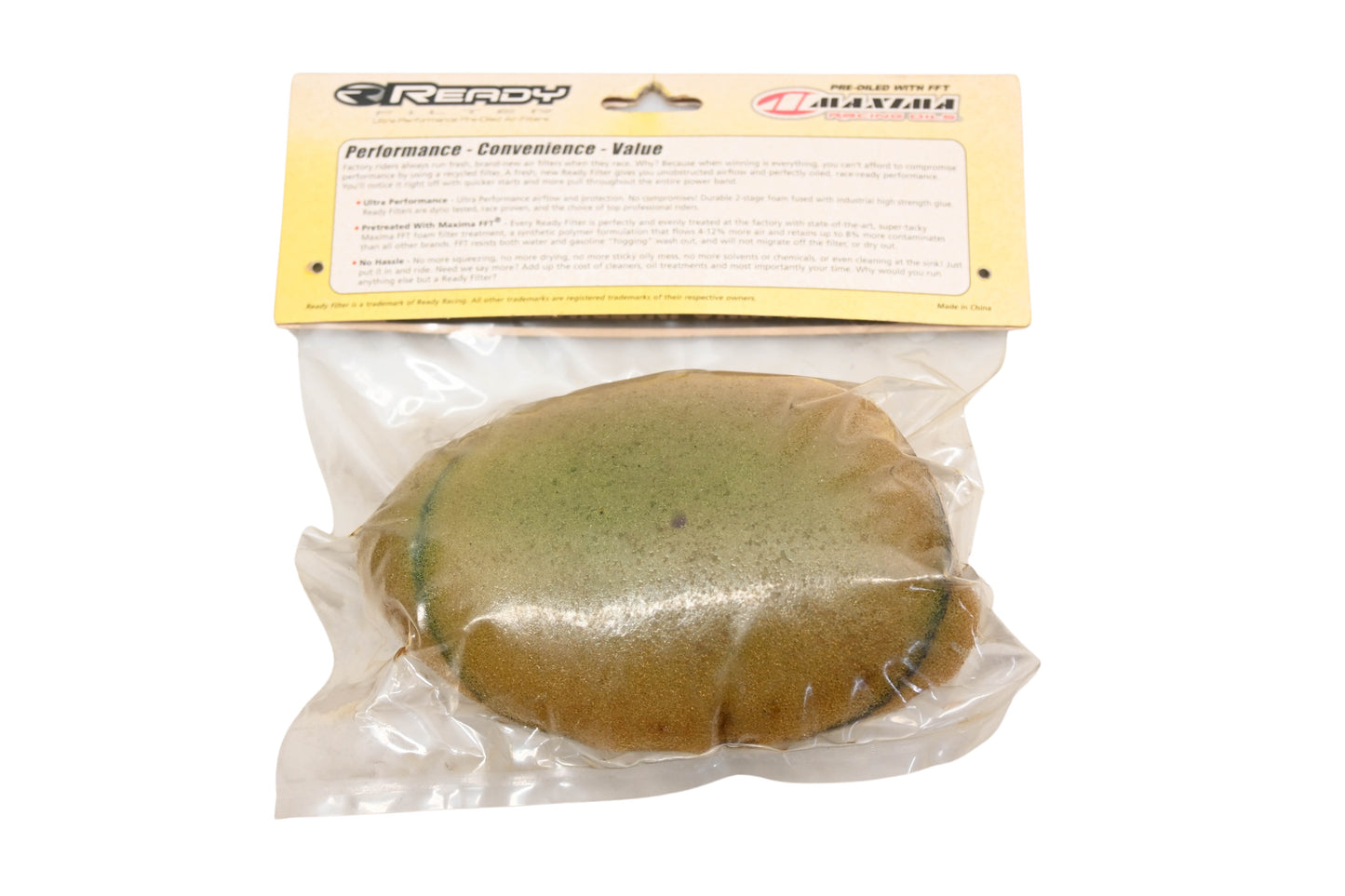 Ready Racing 13201 Pre-Oiled Air Filter NOS