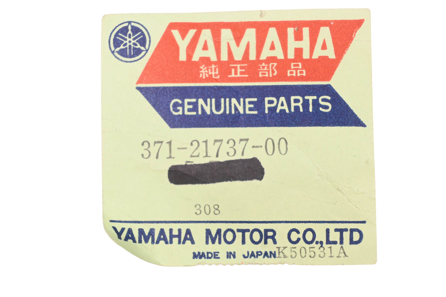 New OEM Yamaha 371-21737-00-00 Side Cover Damper NOS