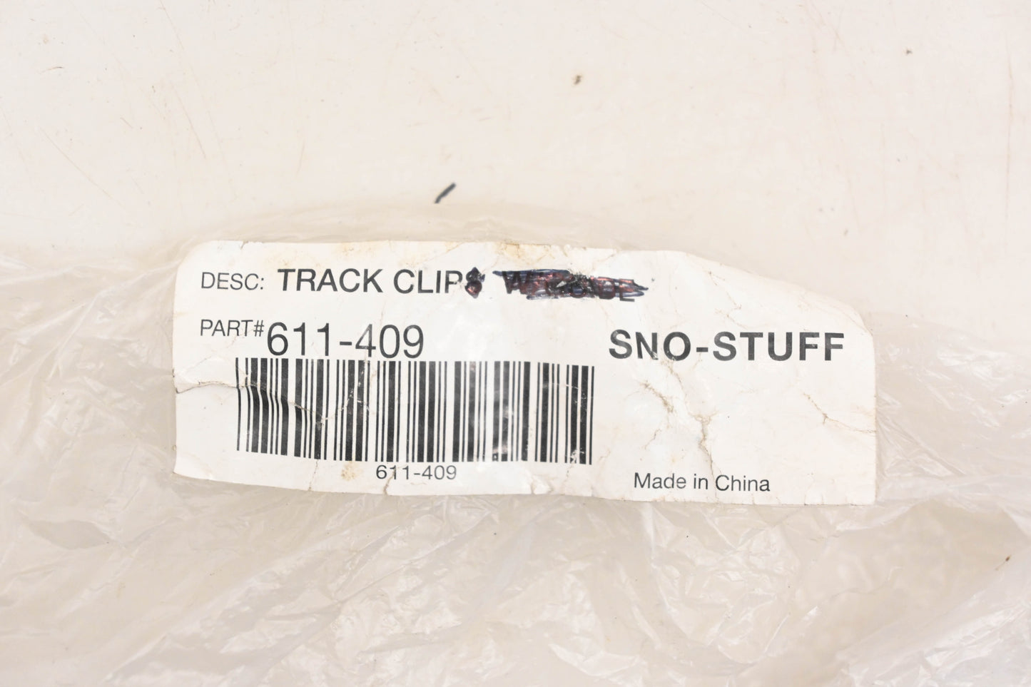 Sno-Stuff 611-409 Track Clip NOS