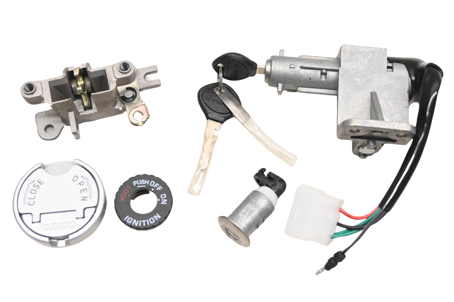 Kymco 35010-LDF7-M30 Ignition Switch & Key Kit NOS