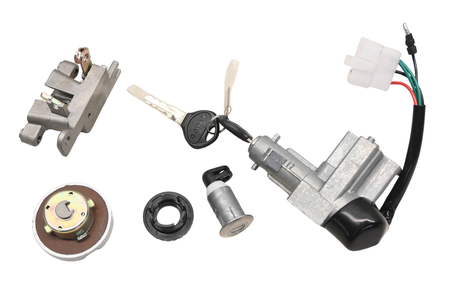 Kymco 35010-LDF7-M30 Ignition Switch & Key Kit NOS