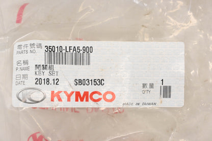 Kymco 35010-LFA5-900 Ignition Switch & Key Kit NOS