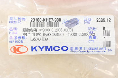 Kymco 23100-KHE7-900 V-Belt NOS