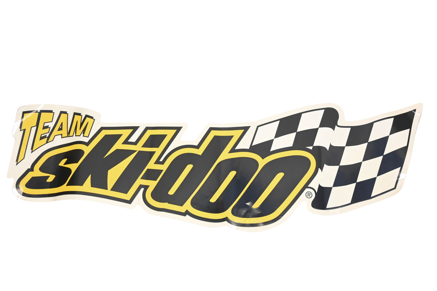 Aftermarket 447178000 Black/Yellow Team Ski-Doo Decal NOS