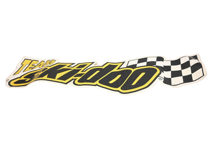 Aftermarket 447178000 Black/Yellow Team Ski-Doo Decal NOS