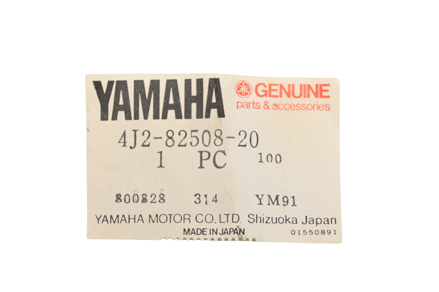 New OEM Yamaha 4J2-82508-20-00 Main Ignition Switch & Key NOS