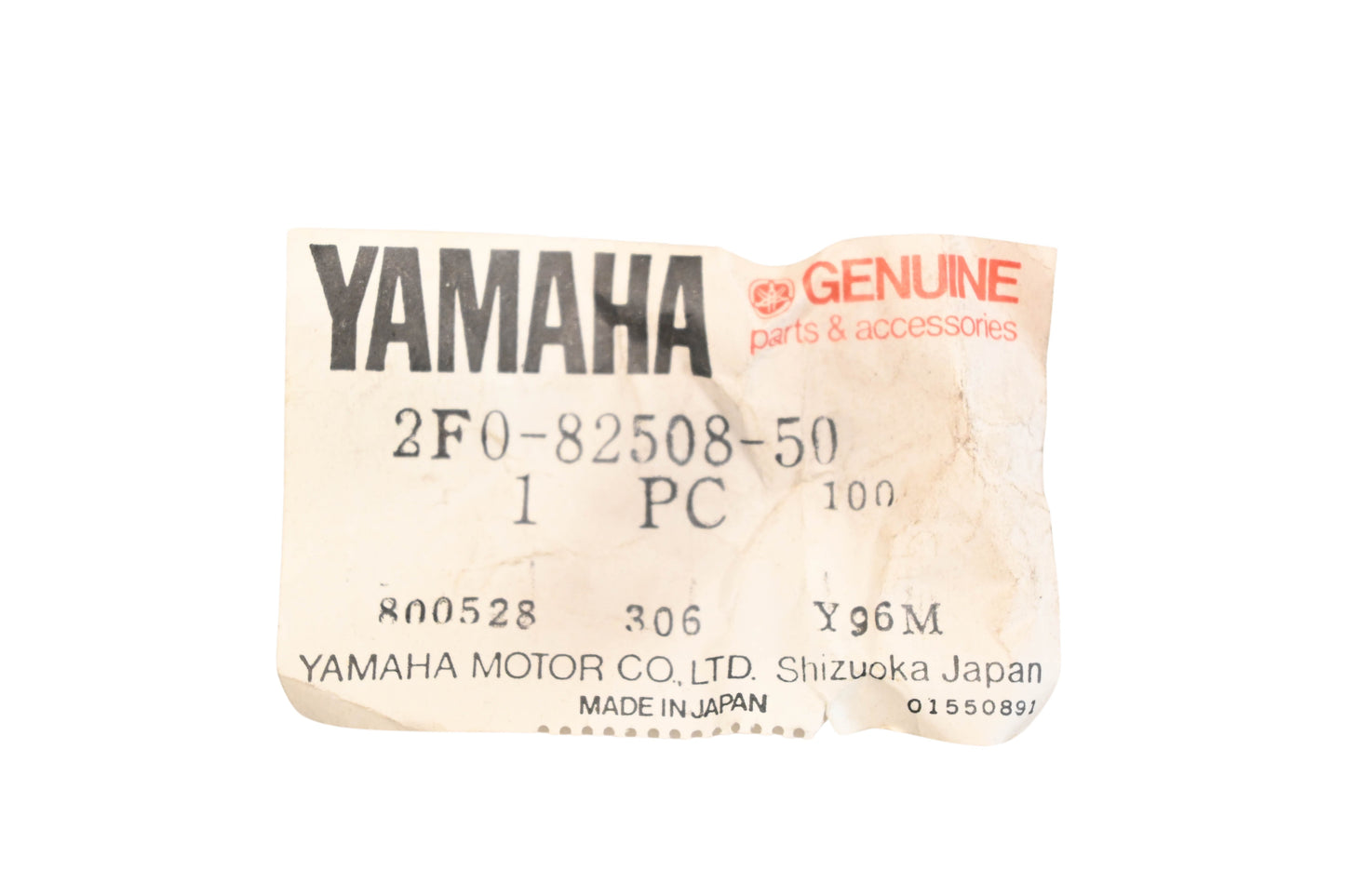New OEM Yamaha 2F0-82508-50-00 Main Ignition Switch & Key NOS