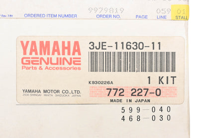 New OEM Yamaha 3JE-11630-11-00 Piston Kit NOS