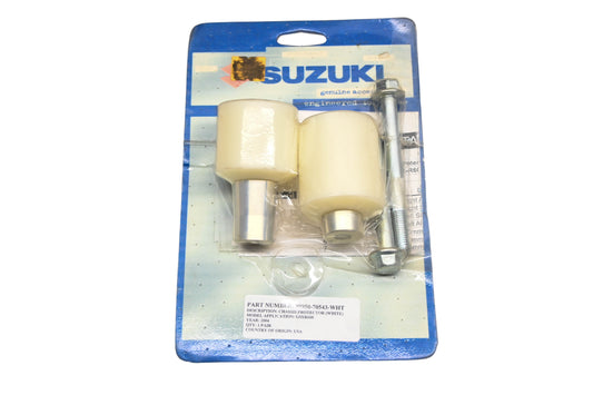 New OEM Suzuki 99950-70543-WHT White Chassis Protector Kit NOS