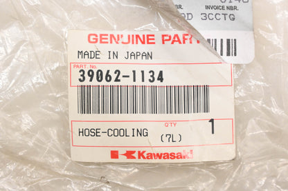 New OEM Kawasaki 39062-1134 Upper Radiator Cooling Hose NOS