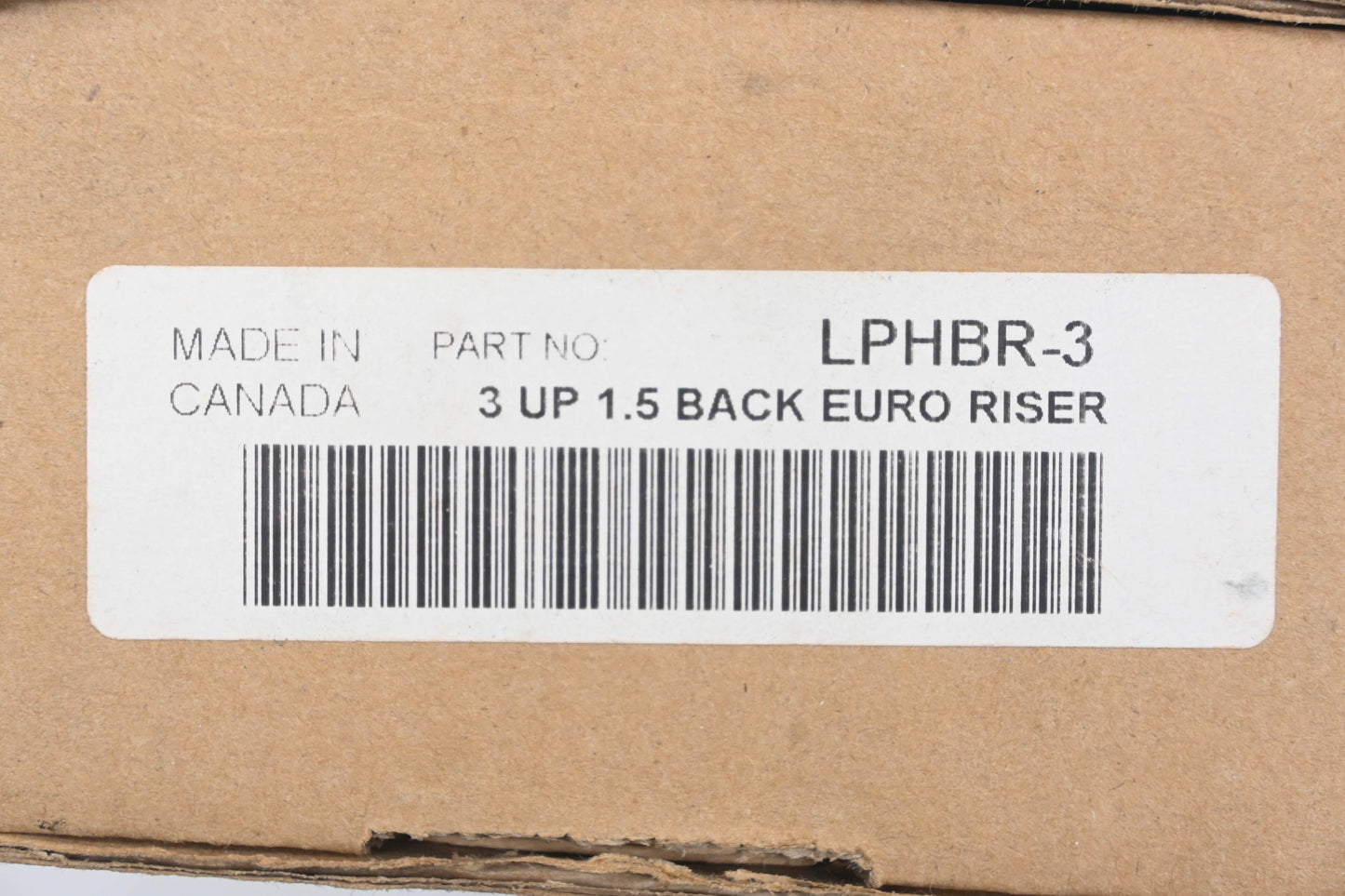 Lightning Performance LPHBR-3 Chrome Euro Style Riser Kit NOS