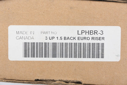 Lightning Performance LPHBR-3 Chrome Euro Style Riser Kit NOS