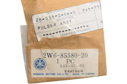 New OEM Yamaha 2W6-85580-20-00 Pulser Coil Assembly NOS
