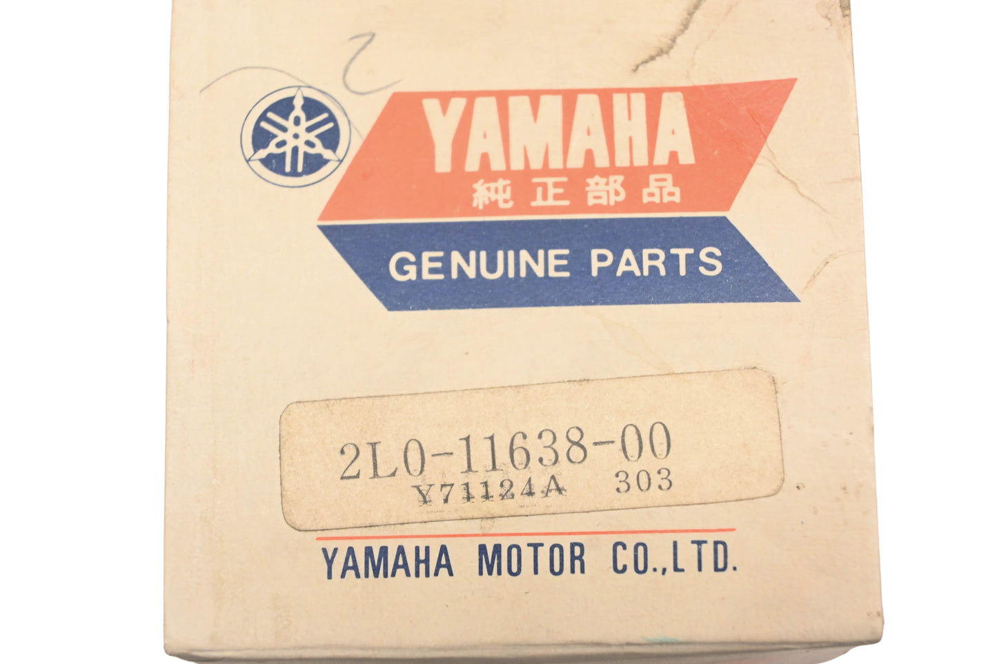New OEM Yamaha 2L0-11638-00-00 Piston NOS