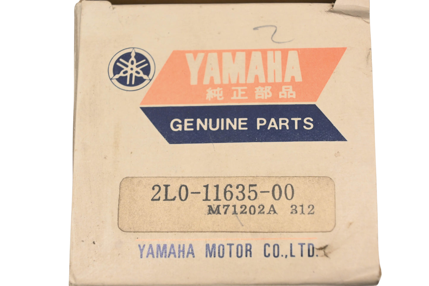 New OEM Yamaha 2L0-11635-00-00 Piston NOS