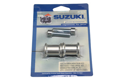 New OEM Suzuki 99950-70348-ALU Aluminum Race Stand Spool Kit NOS