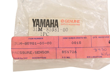 New OEM Yamaha 31M-85981-00-00 Pressure Sensor NOS