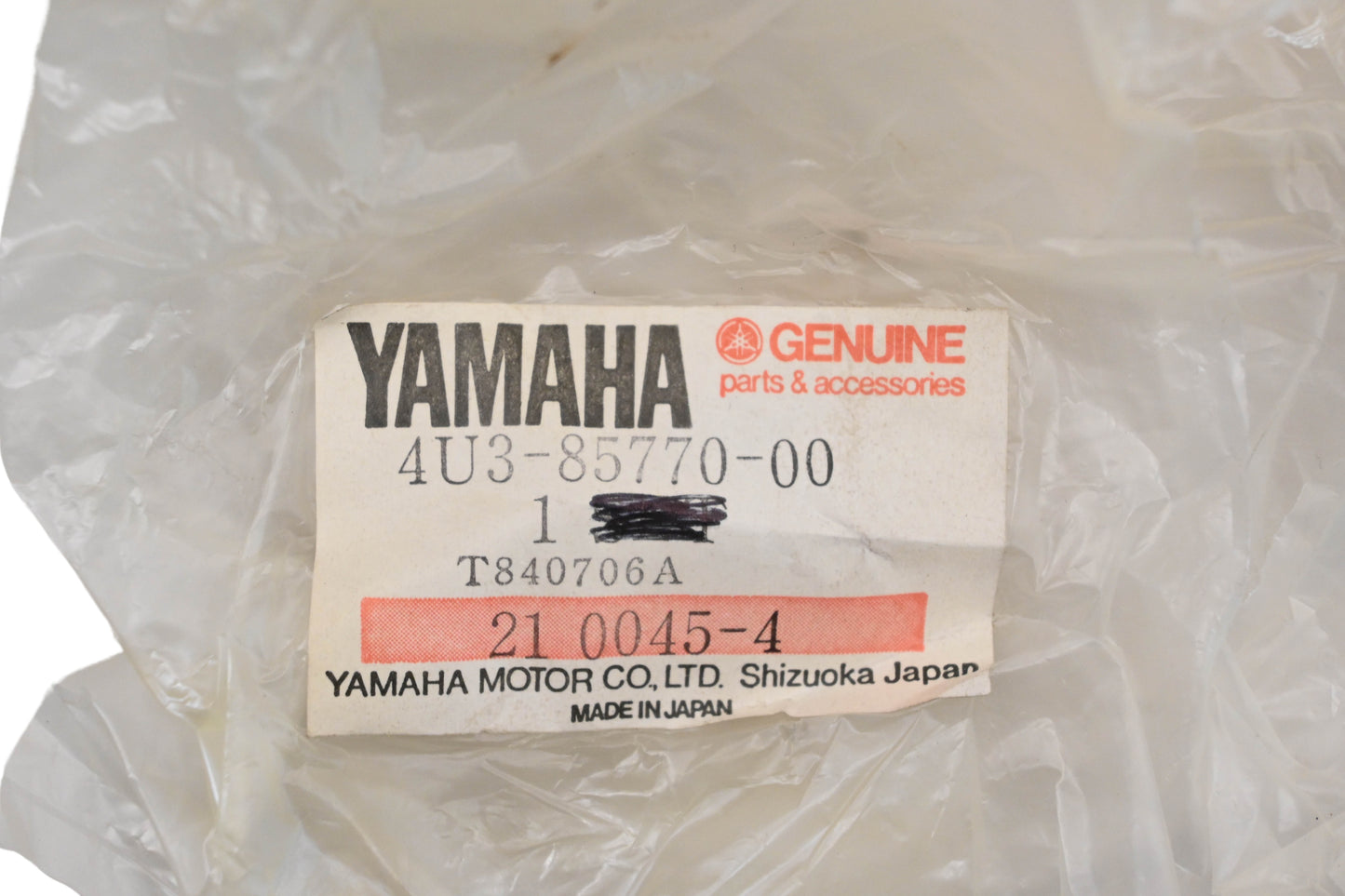New OEM Yamaha 4U3-85770-00-00 Oil Indicator Pilot Light NOS
