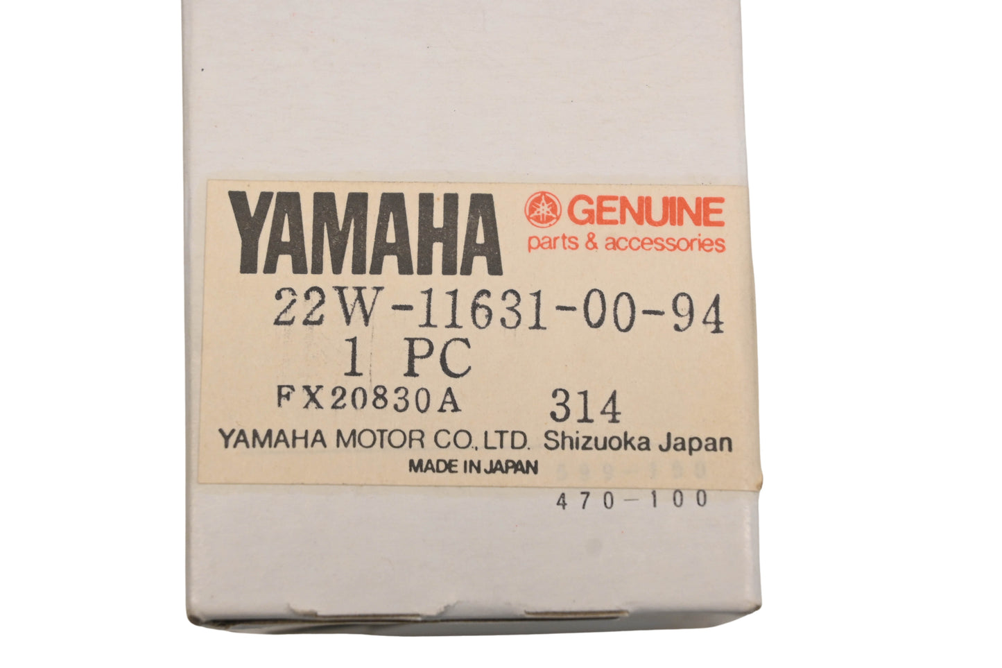 New OEM Yamaha 22W-11631-00-94 Piston NOS