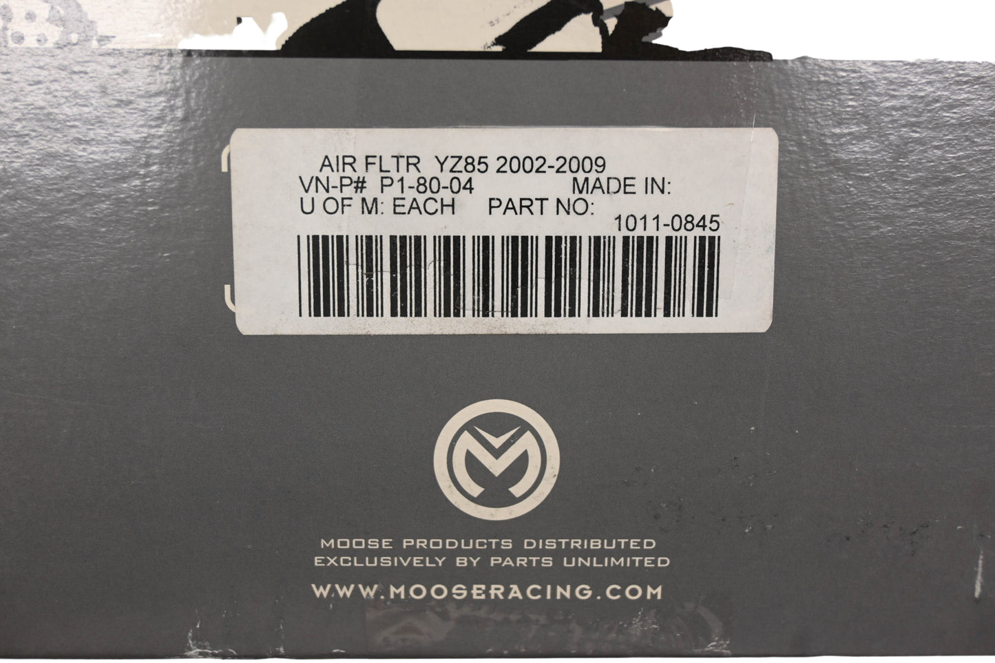 Moose Racing 1011-0845, P1-80-04 Air Filter NOS