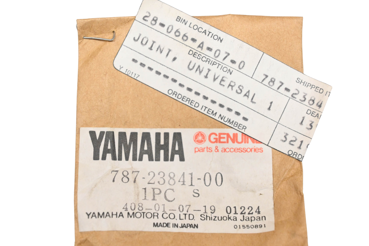 New OEM Yamaha 787-23841-00-00 Universal Tie Rod Joint NOS