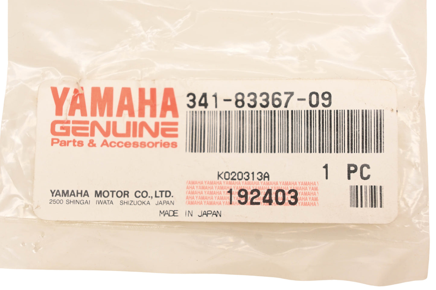 New OEM Yamaha 341-83367-09-00 Stud NOS