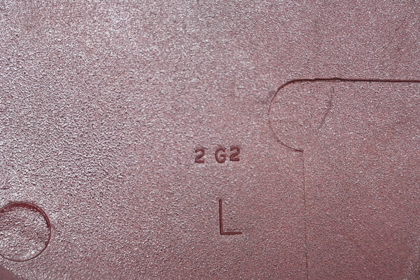 OEM Yamaha 2G2-21711-00-00 Maroon Lefthand Side Cover