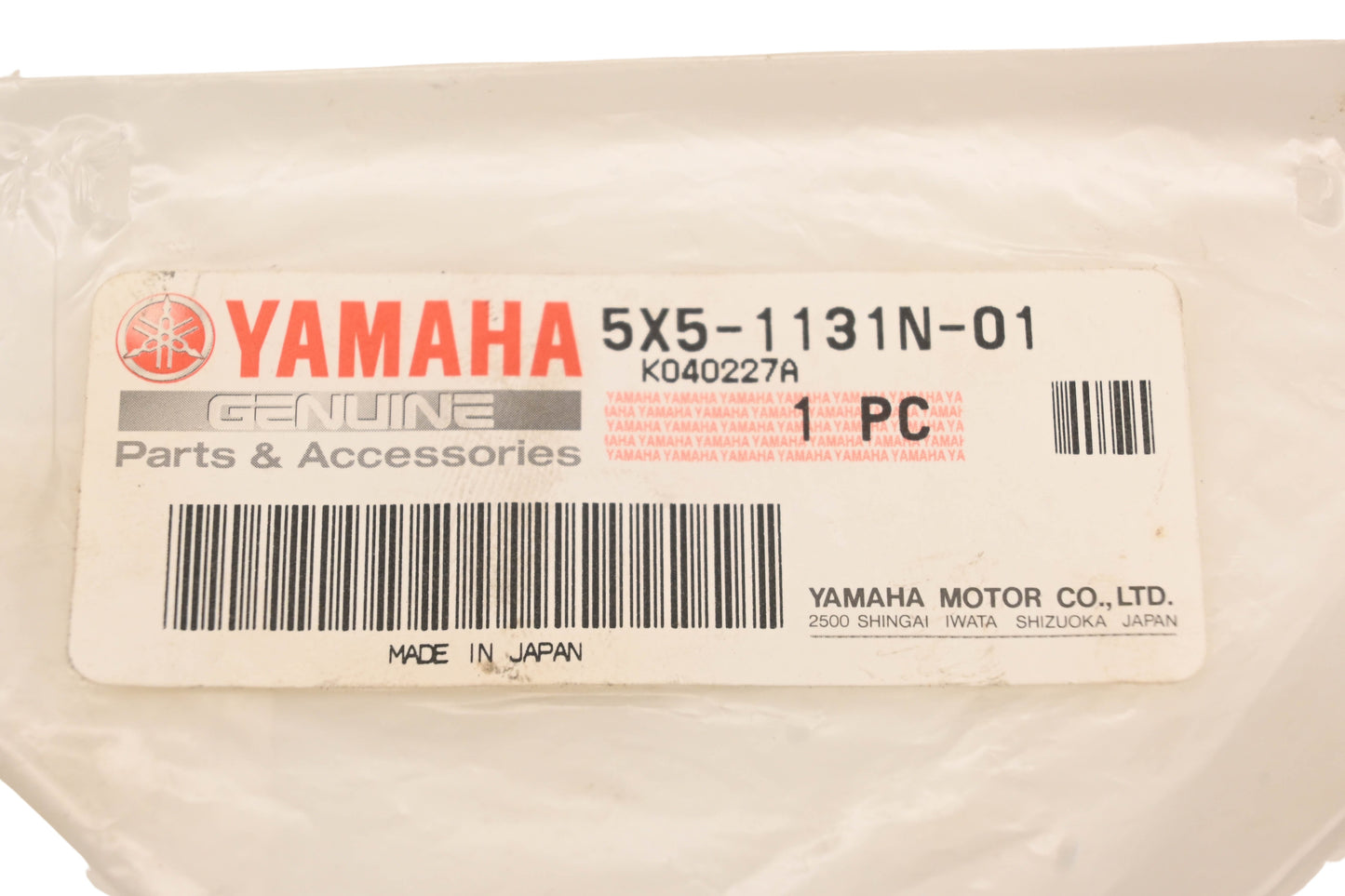 New OEM Yamaha 5X5-1131N-01-00 Holder Gasket NOS