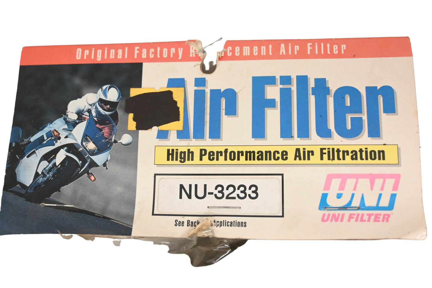 UNI NU-3233 Air Filter NOS