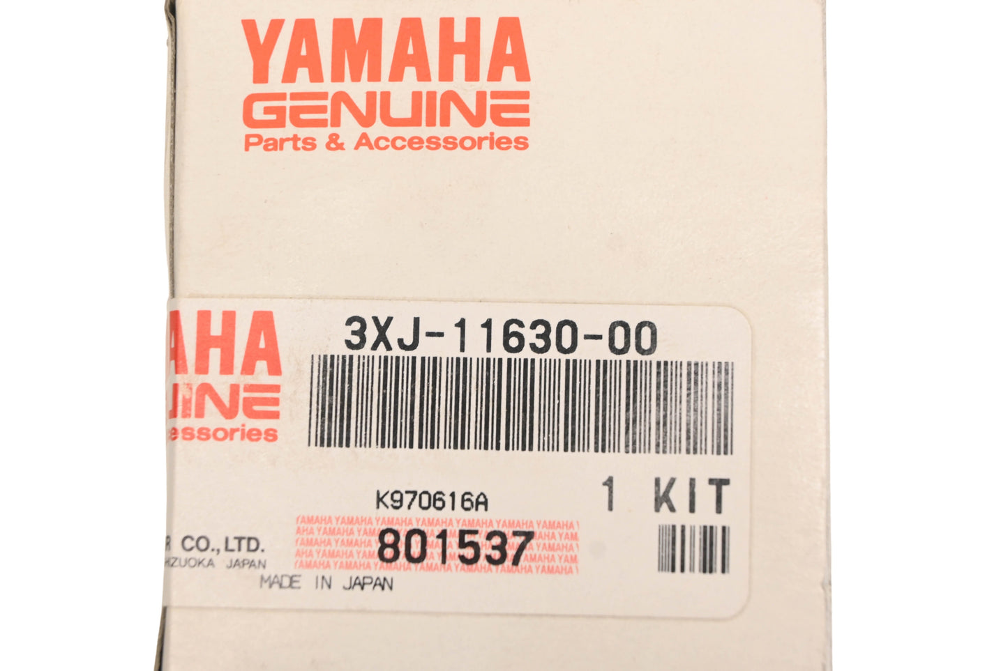 New OEM Yamaha 3XJ-11630-00-00 Piston Kit NOS