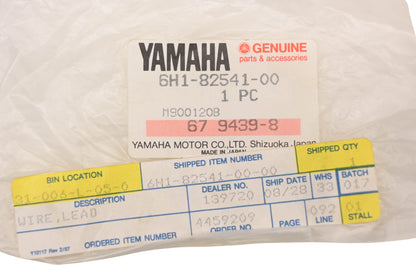 New OEM Yamaha 6H1-82541-00-00 Oil Level Gauge Adapter Lead Wire NOS