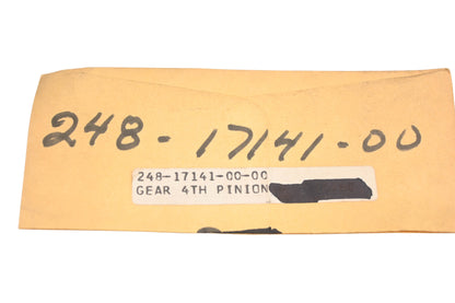 New OEM Yamaha 248-17141-00-00 Fourth Pinion Gear NOS