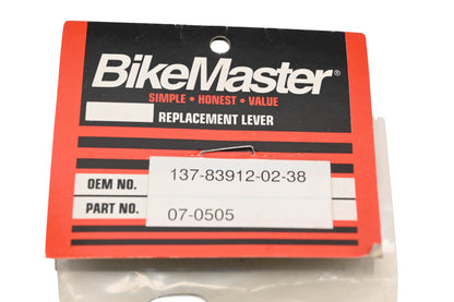 Bike Master 07-0505, 137-83912-02-38 Silver Lefthand Lever NOS