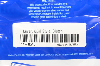 Motion Pro 14-0546 Silver Clutch Lever NOS