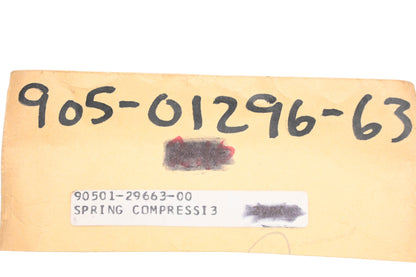 New OEM Yamaha 90501-29663-00 Compression Spring NOS