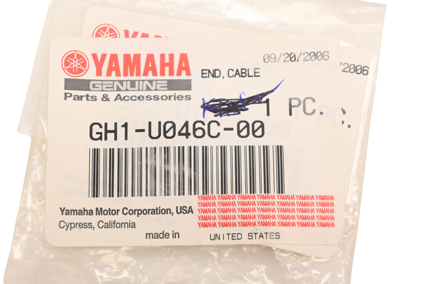 New OEM Yamaha GH1-U046C-00-00 Cable End NOS