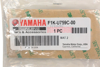 New OEM Yamaha F1K-U759C-00-00 Mat Pad NOS