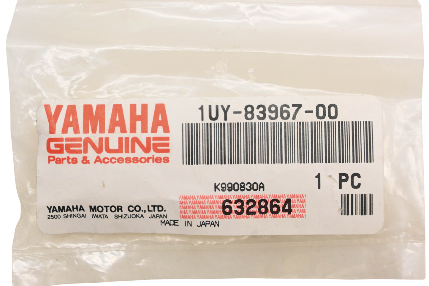 New OEM Yamaha 1UY-83967-00-00 Lock Pin NOS