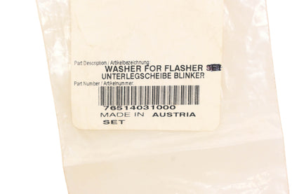 New OEM KTM 76514031000 Flasher Washer NOS