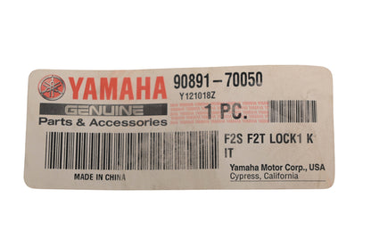 New OEM Yamaha 90891-70050-00 Lock Cover Kit NOS