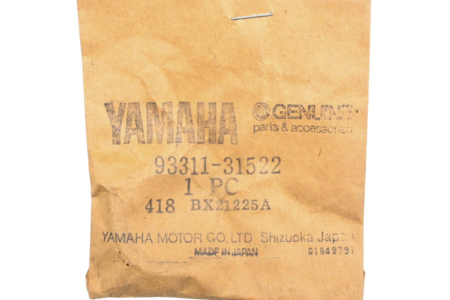 New OEM Yamaha 93311-31522-00 Koyo Bearing NOS