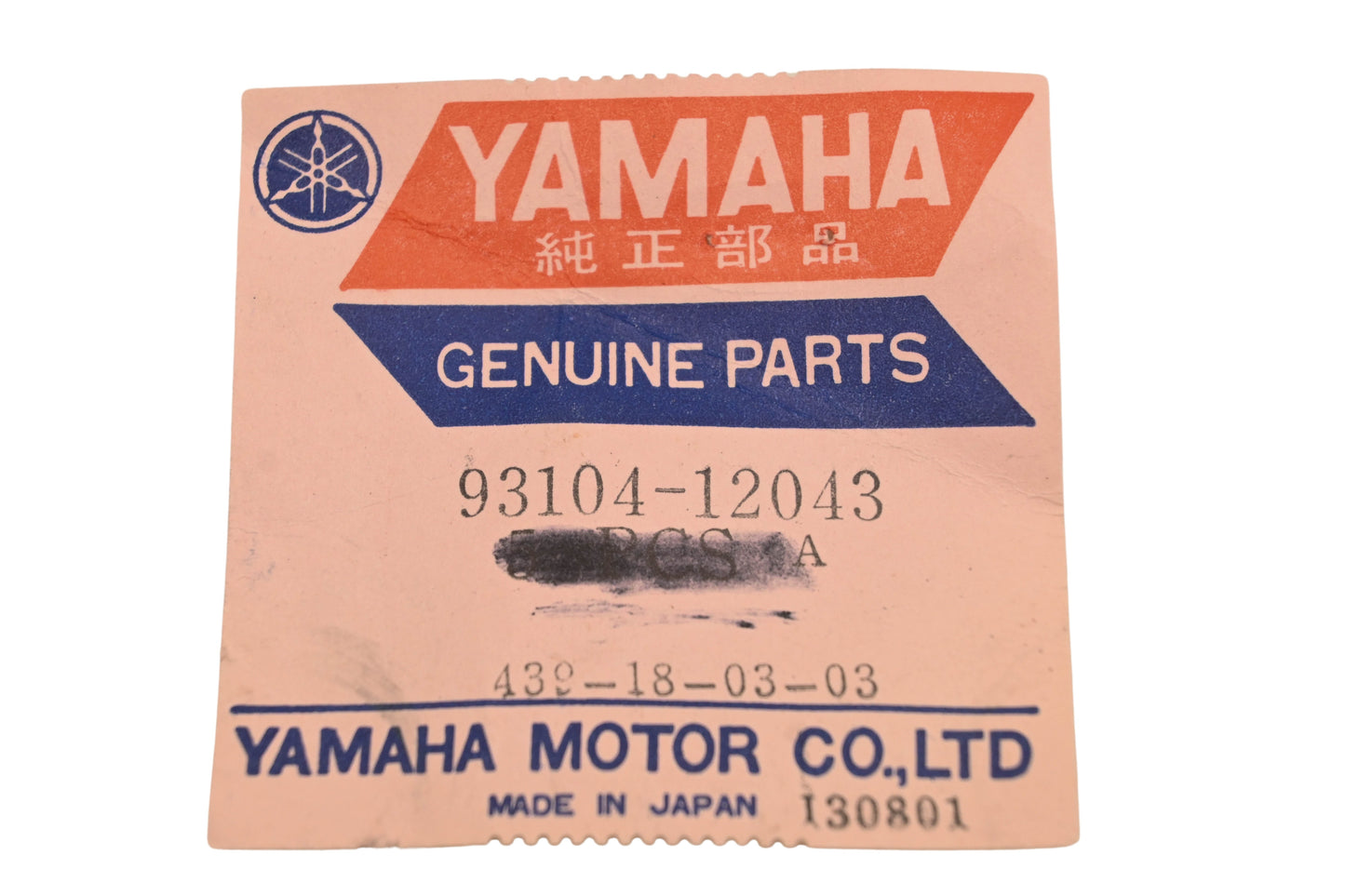 New OEM Yamaha 93104-12043-00 Oil Seal SO-Type NOS