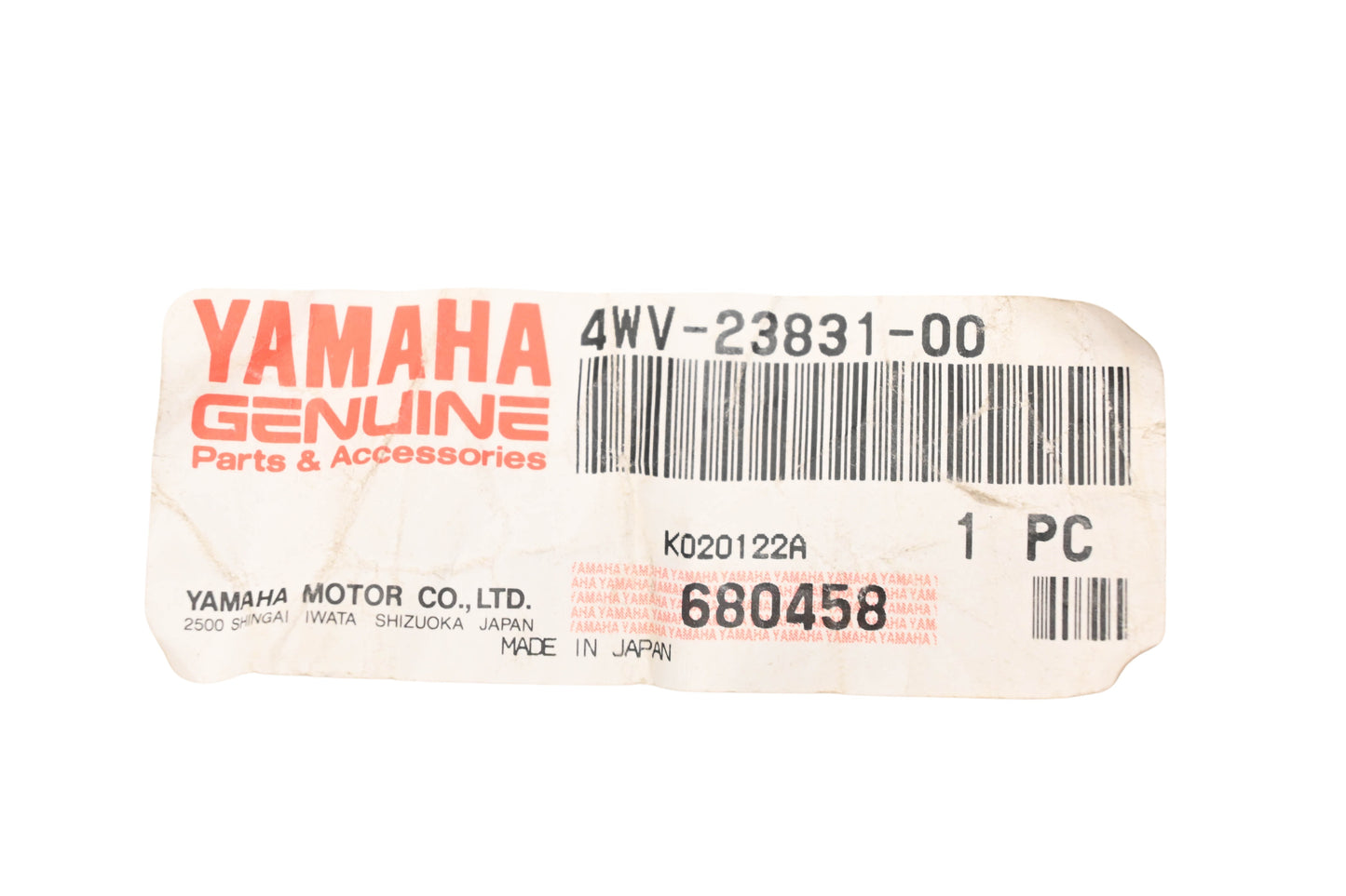 New OEM Yamaha 4WV-23831-00-00 Tie Rod NOS